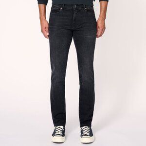 Warp + Weft Mens Size 30x32 AMS Amsterdam Slim Jeans Asphalt Black 228732